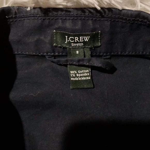 J. Crew Small Woman's Belted Black Jacket - Picture 3 of 3